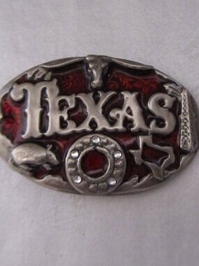 Belt Buckle Texas Very Nice